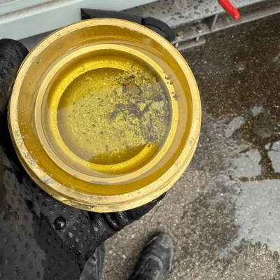 Wartung Schmutzfänger